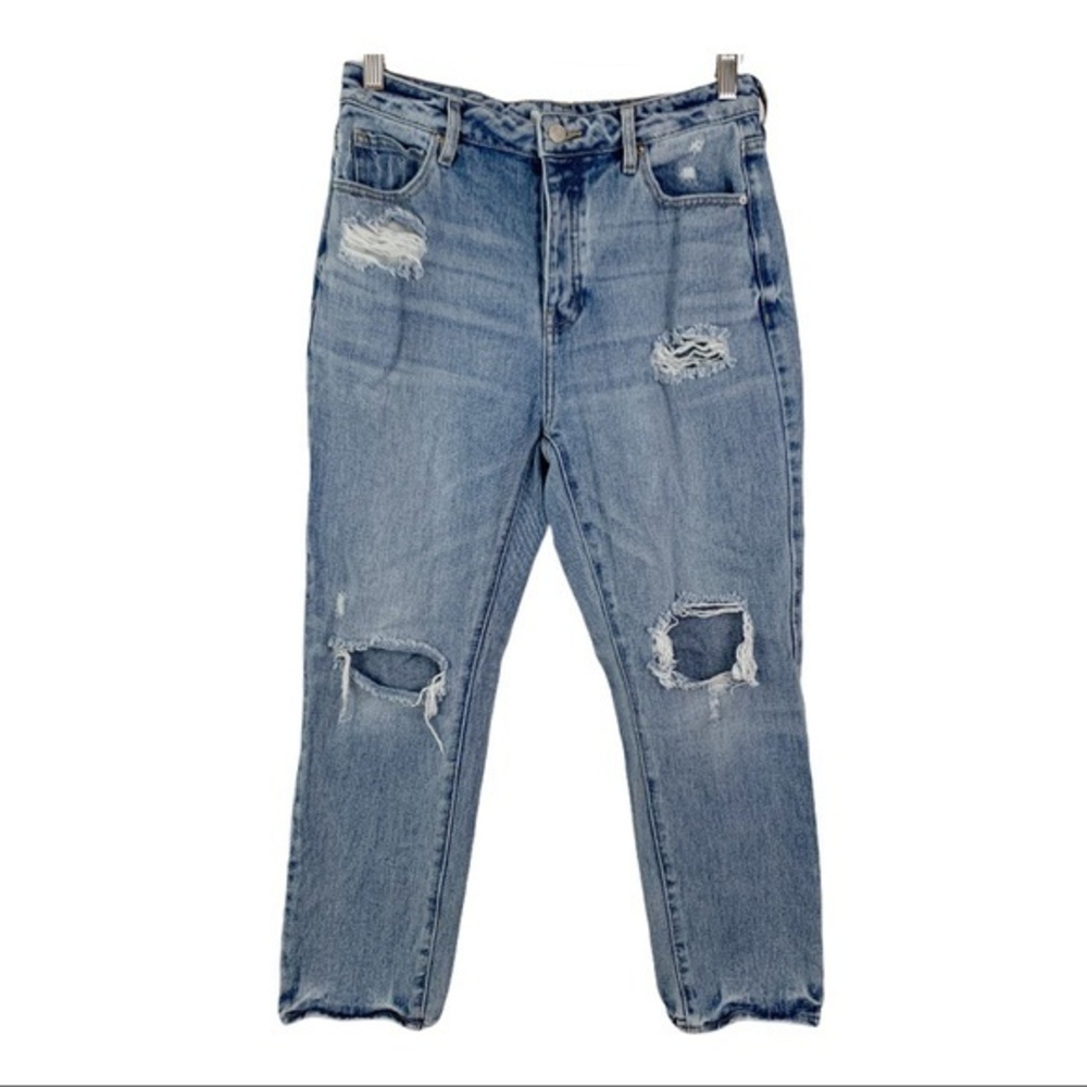 PACSUN Mom Jeans Crop Distressed Size 27
